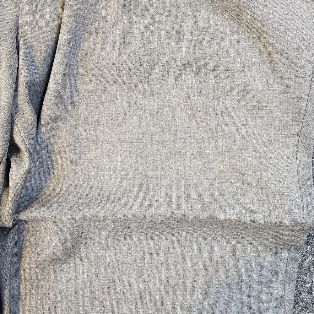 Lauren Ralph Lauren High‎ Performance Wool Stretch Dress Pants Gray 38x34